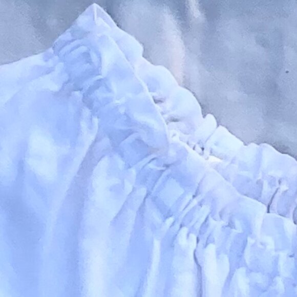 White Linen Dress - Picture 3 of 4